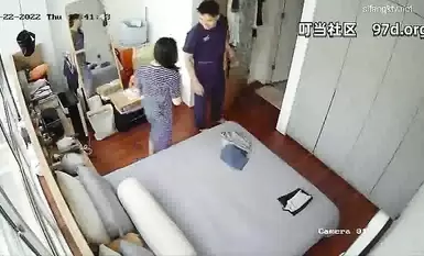 家庭攝像頭破解偷拍 少婦一個人在家寂寞難耐 自慰解決 老公回來了 開心的像個小孩 piece part