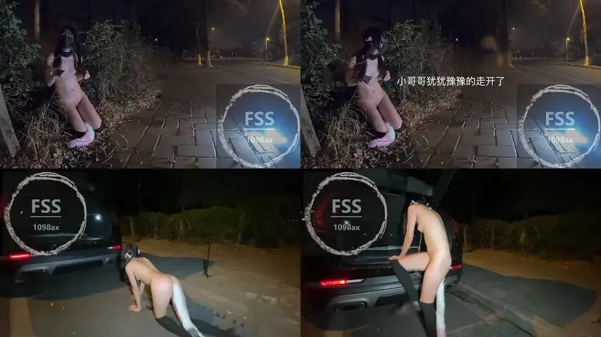 推特网红 冯珊珊 户外露出福利 20.母犬被路人捡走