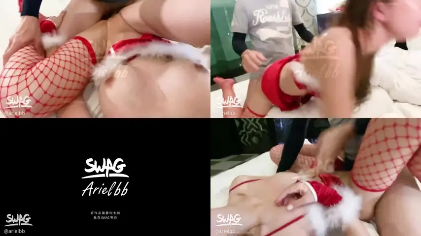 SWAG 爆乳卖酒女郎 遇到失恋帅哥 酒店开房大干