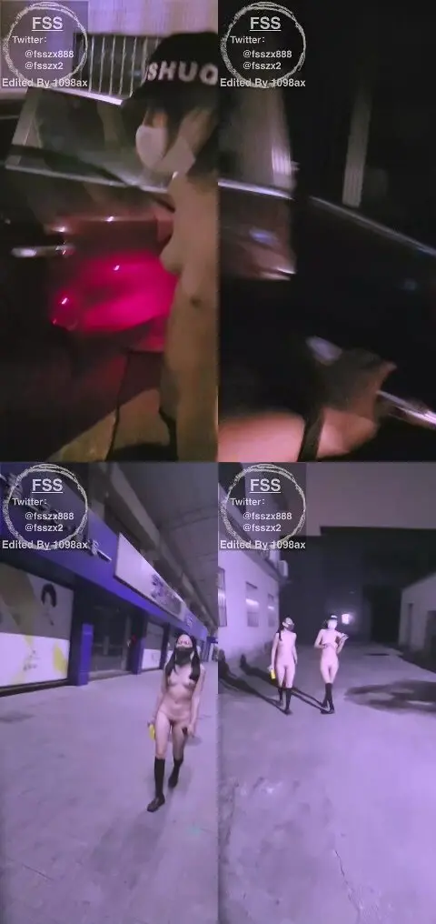 推特极品骚女冯珊珊 野外露出全集 双妹子全便利店