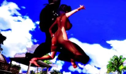 MMD クッキー☆ AIK姉贵で魅惑ヒップダンスSEX