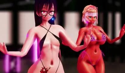 MMD うちのカス子で极楽浄土