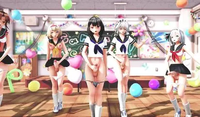 MMD ふたなり-気まぐれメルシィ リーゼロッテ