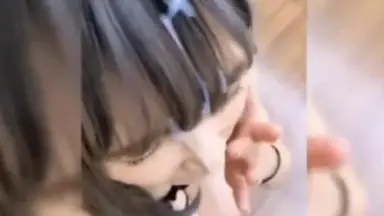 “素人系列”马尾系花学姊的3P梦想达成