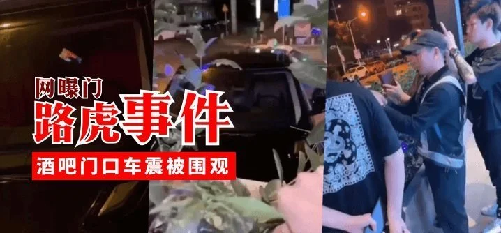 路虎事件 酒吧门口车震被围观