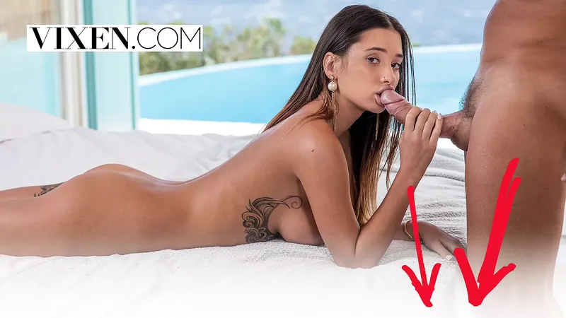 Vixen 巨乳美女 Liya Silver 等不及她