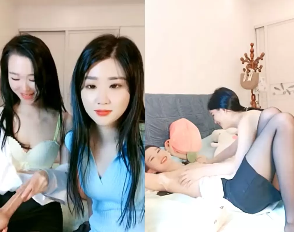 极品尤物女神姐妹花 幸福老哥轮流操 性感双女舌吻 抢着吃大屌 骑乘位爆操黑丝美臀