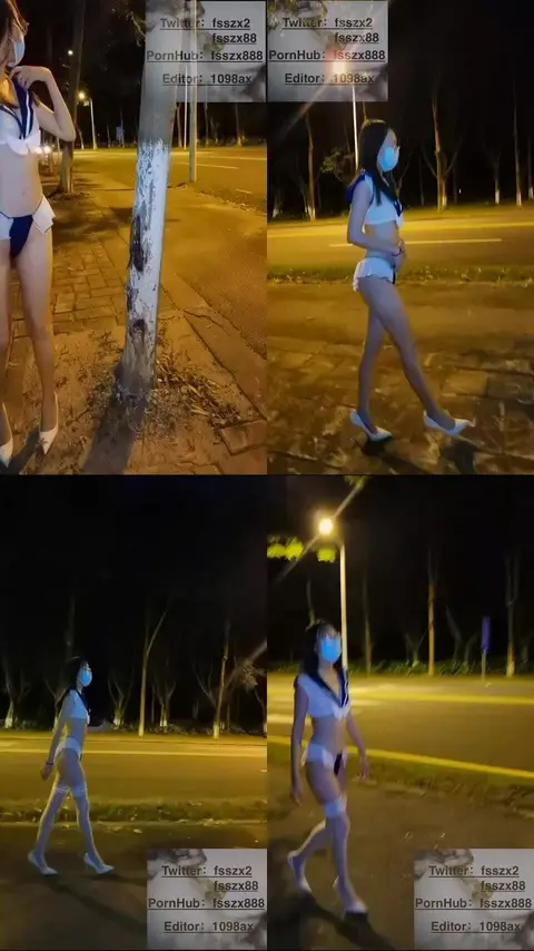 推特网红 冯珊珊 户外露出福利 88.美少女战士-高画质