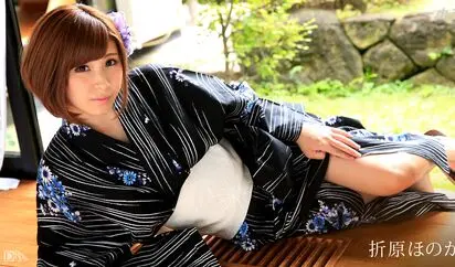 天然Hカップの浴衣美女に生ハメ中出し