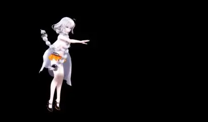 MMD あかりちゃんテスト