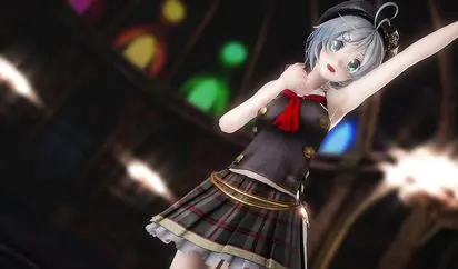 MMD シロちゃんで恋爱裁判