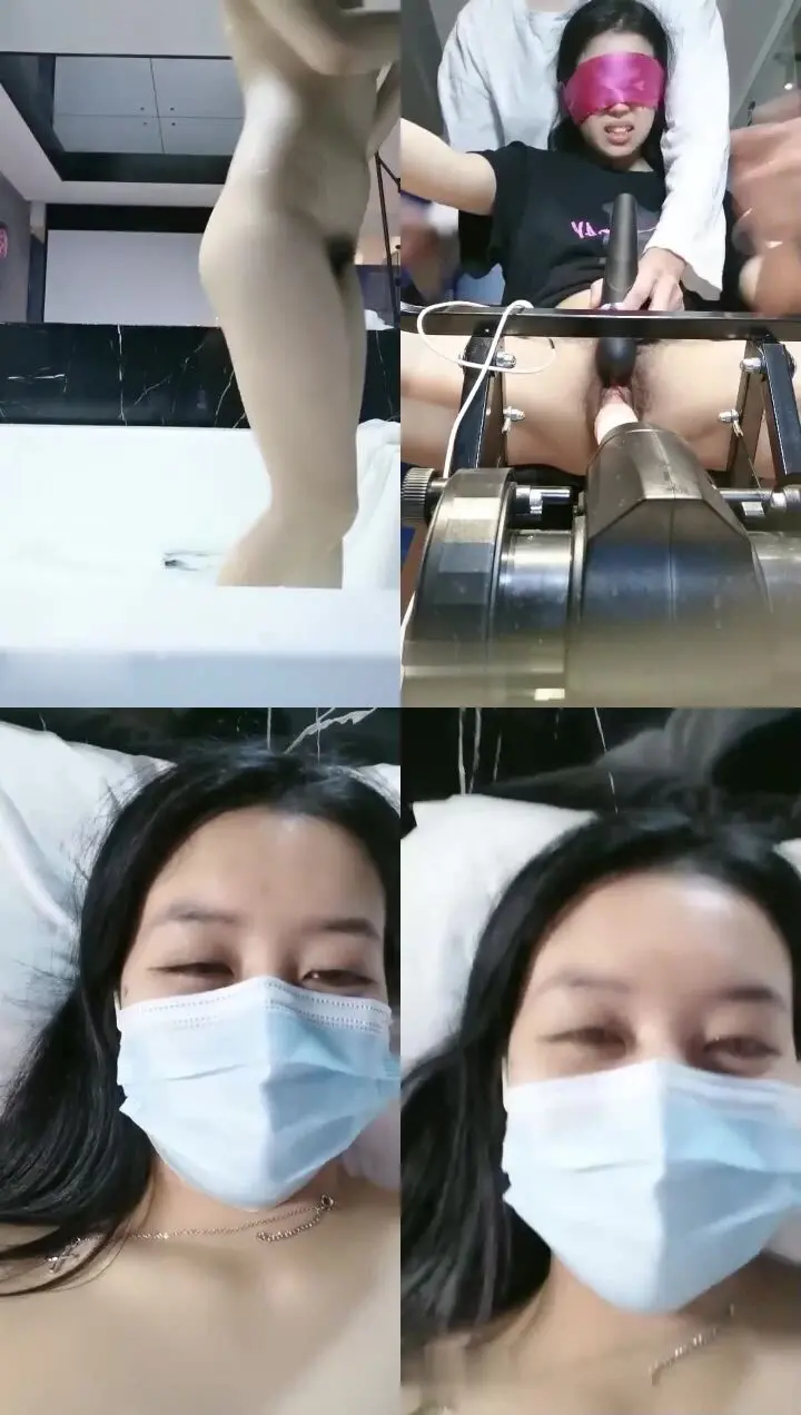 炮机大黑牛伺候小少妇蒙上眼睛自慰 穿上开档黑丝口交 翘起极品美臀对着镜头 扶腰后入操的直叫受不了