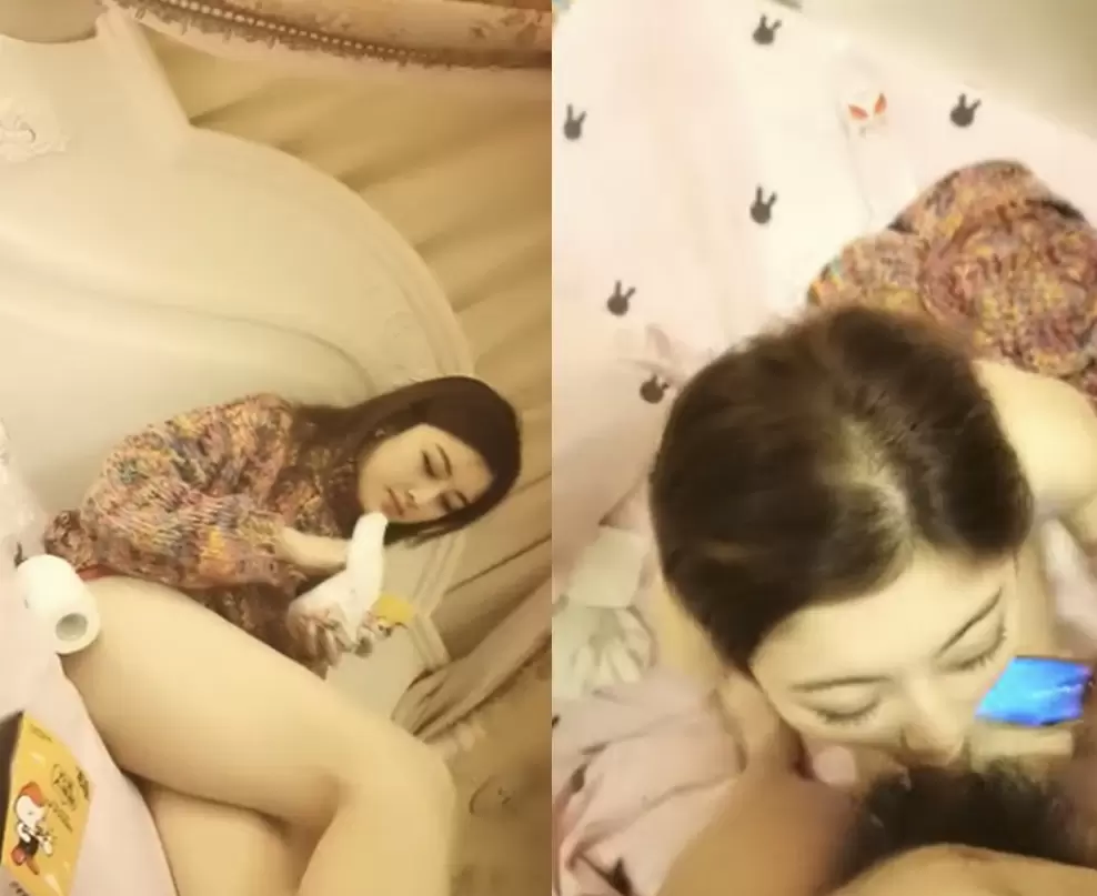 周末接上大学干女儿回家好好疼爱一番 超美高颜值 深喉跪舔 扛腿骑乘俯拍 操的直叫BABA