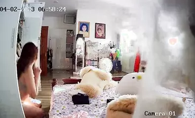 破解家庭攝像頭偷拍啪啪合集(6)