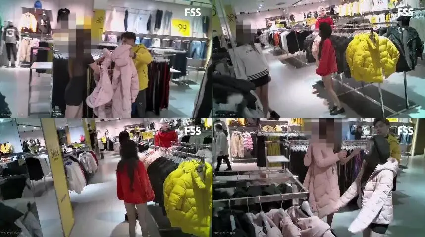 推特网红 冯珊珊 户外露出福利 50.买衣服任务
