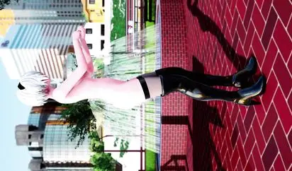 MMD 极楽浄土 2B tungsten