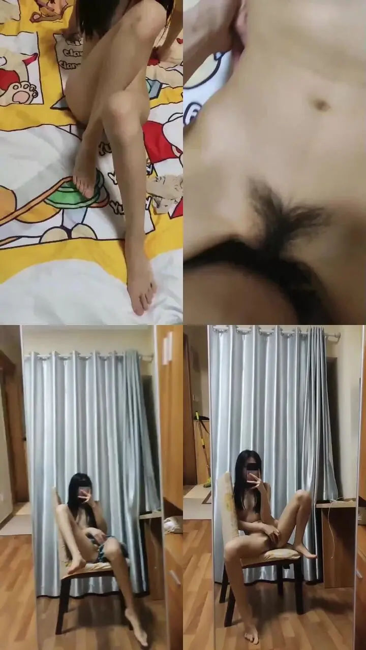 牛仔短裤大长腿贫乳美女和炮友居家啪啪 近距离特写口交舔屌 翘起屁股舔逼后入撞击美臀 毛毛修剪过掰穴诱人