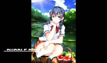 MMD adokoro Megumi Bubble Pop suomynona
